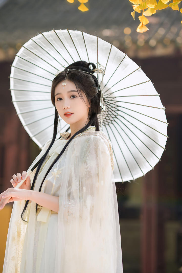 端庄大方的古装美女艺术照写真图片欣赏