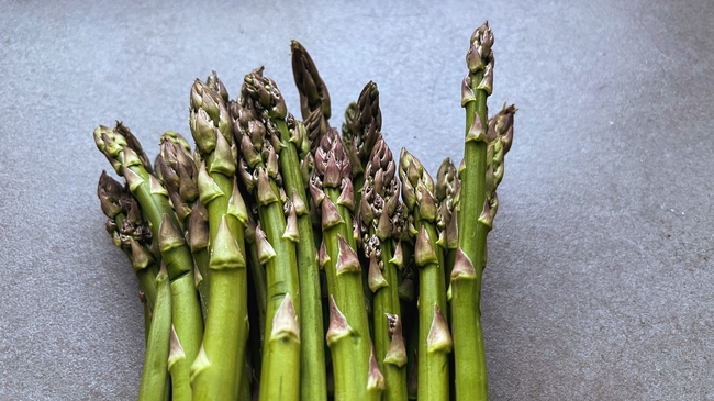 绿色新鲜芦笋食材图片