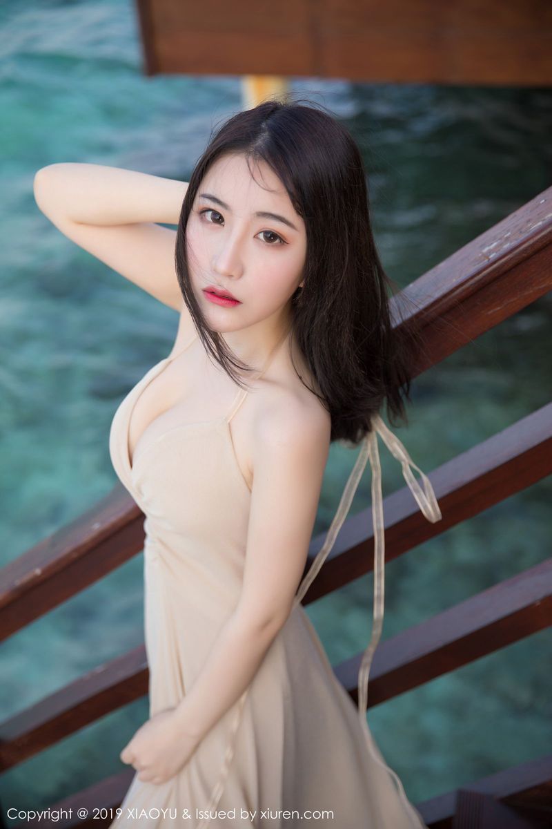语画界性感女神绯月樱Cherry浴室系列私房魅惑马尔代夫旅拍