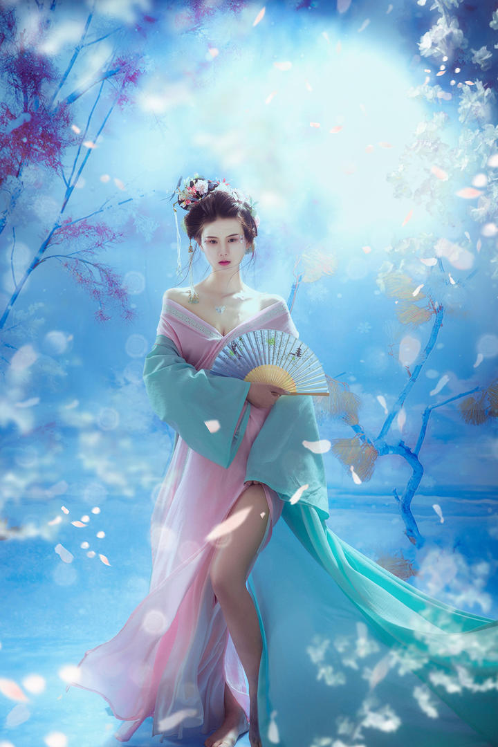 唯美意境古风女生高清壁纸图片大全