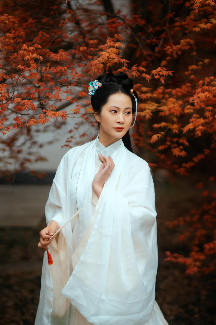 4K高清唯美古装美女艺术照图片大全