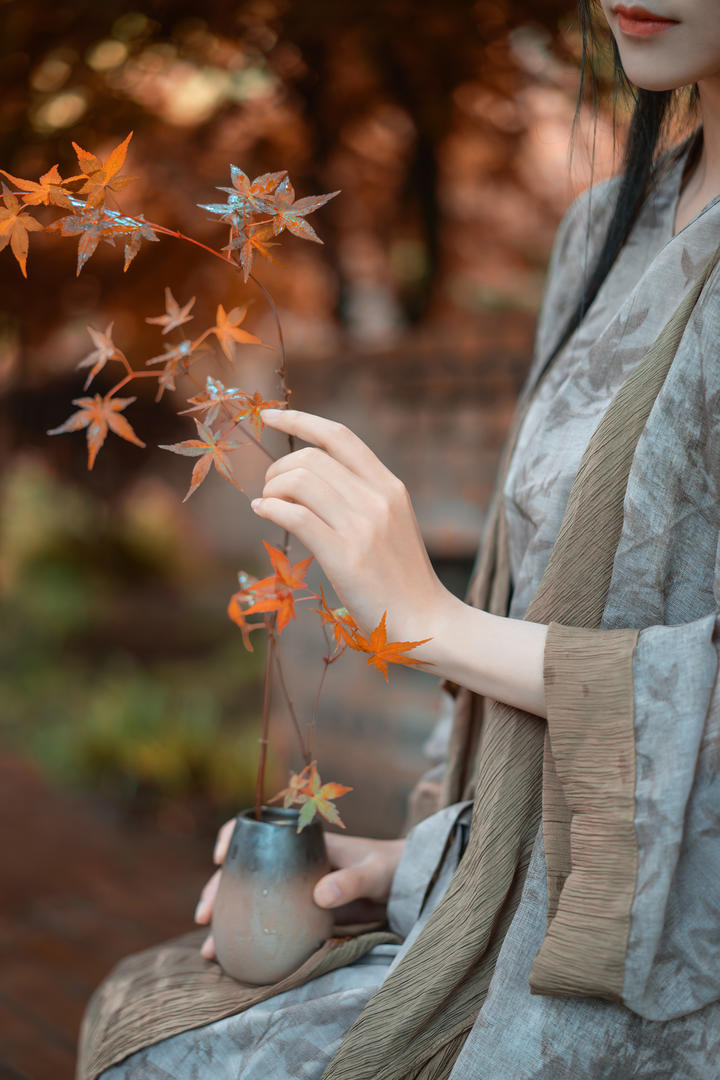 唯美意境古风美女艺术照壁纸大图