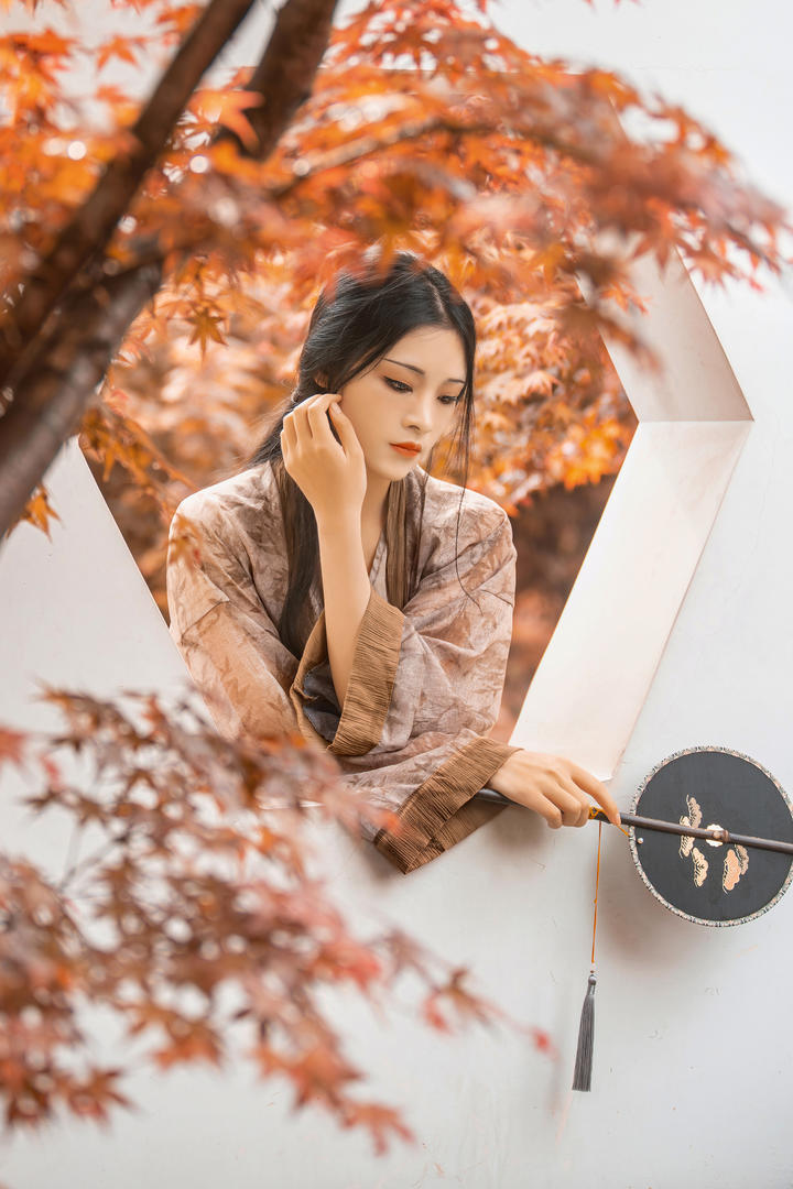 优雅气质古装美女摄影图片大全