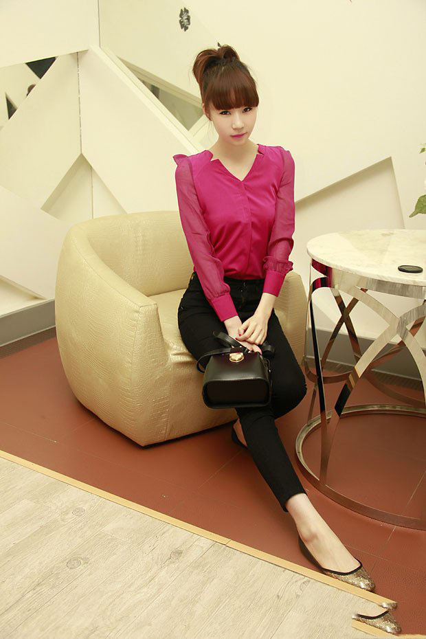 韩范气质复古靓搭 小女人味最迷人