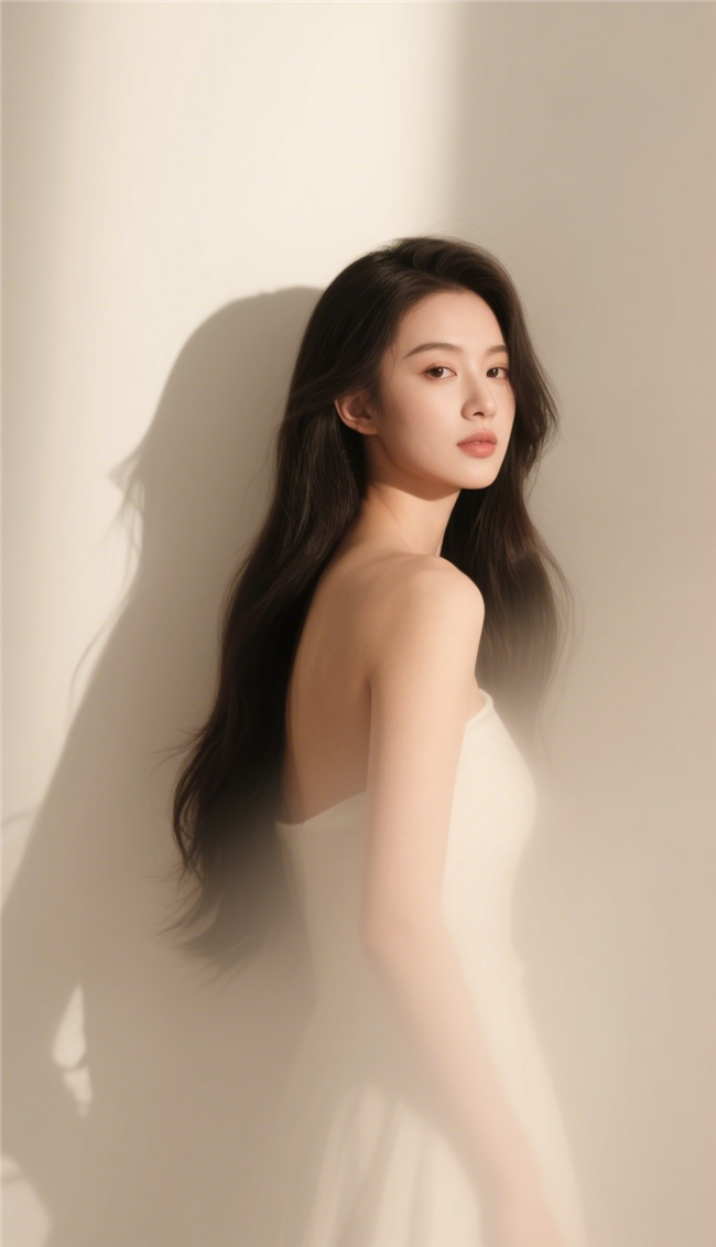 时尚光影艺术婚纱美女写真摄影图片