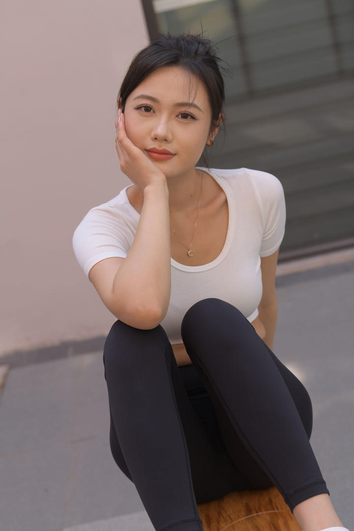 性感瑜伽裤美女摄影