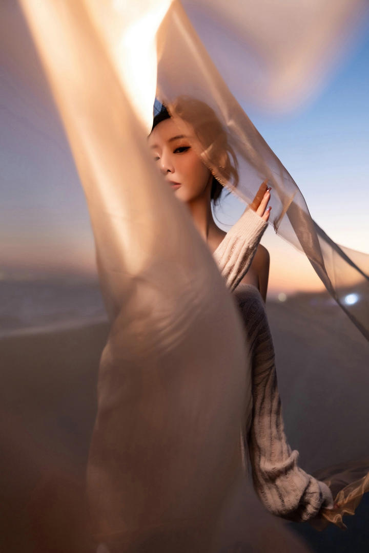 中国美女王馨瑶艺术照摄影个人写真
