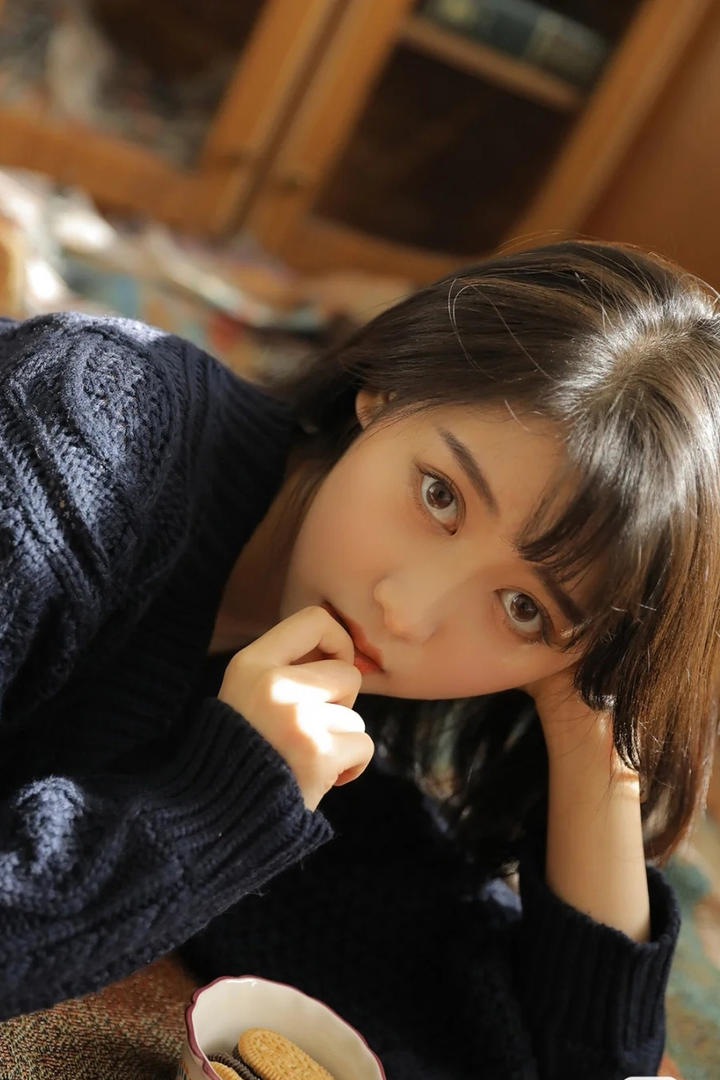 唯美可爱清纯女生写真图片