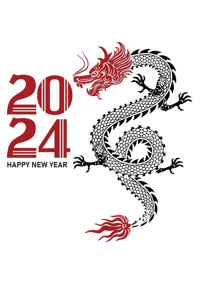 2024年龙年图片素材