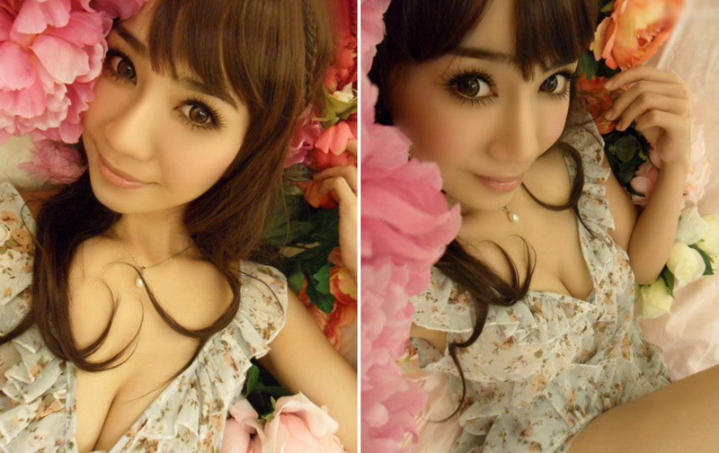 养眼美女酥胸迷人自拍私房