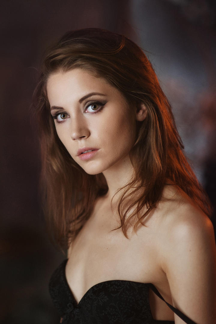 欧美气质美女特写图片