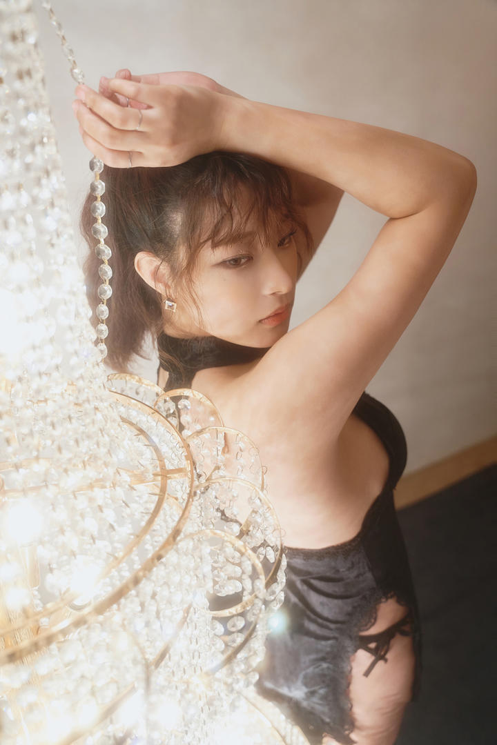 韩国性感车模写真