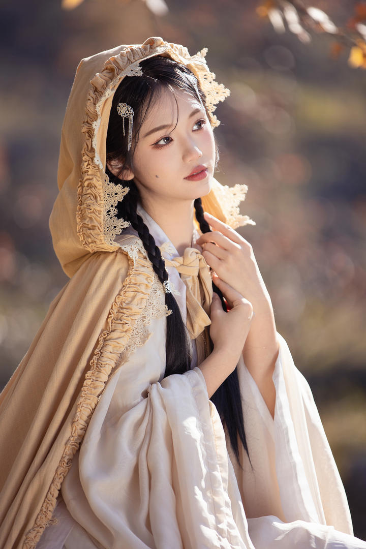 中国古典汉服美女唯美意境壁纸图片