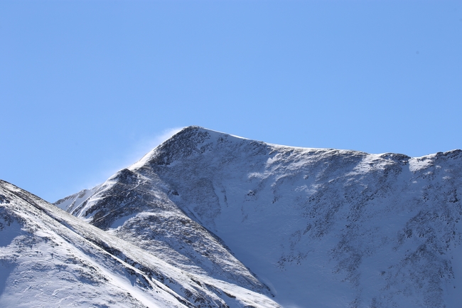 科罗拉多州雪域高山图片