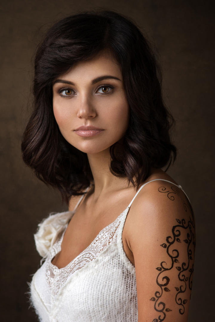 国外美女肖像艺术摄影图片