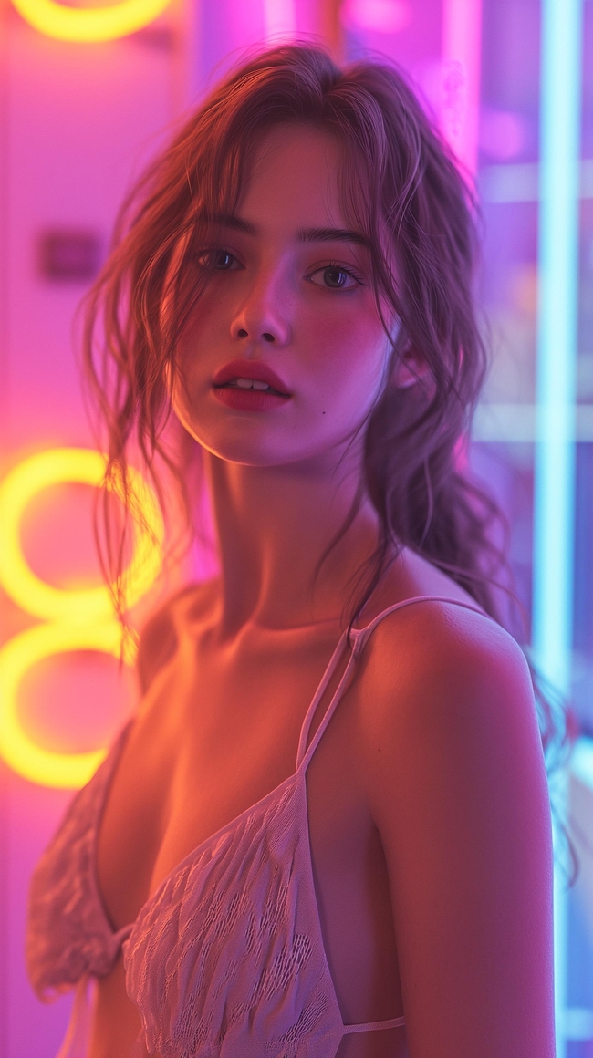 午夜性感风情内衣美女人体模特写真图片