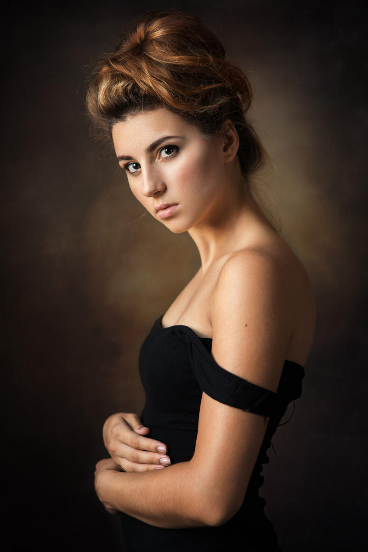 高清国外美女肖像艺术写真