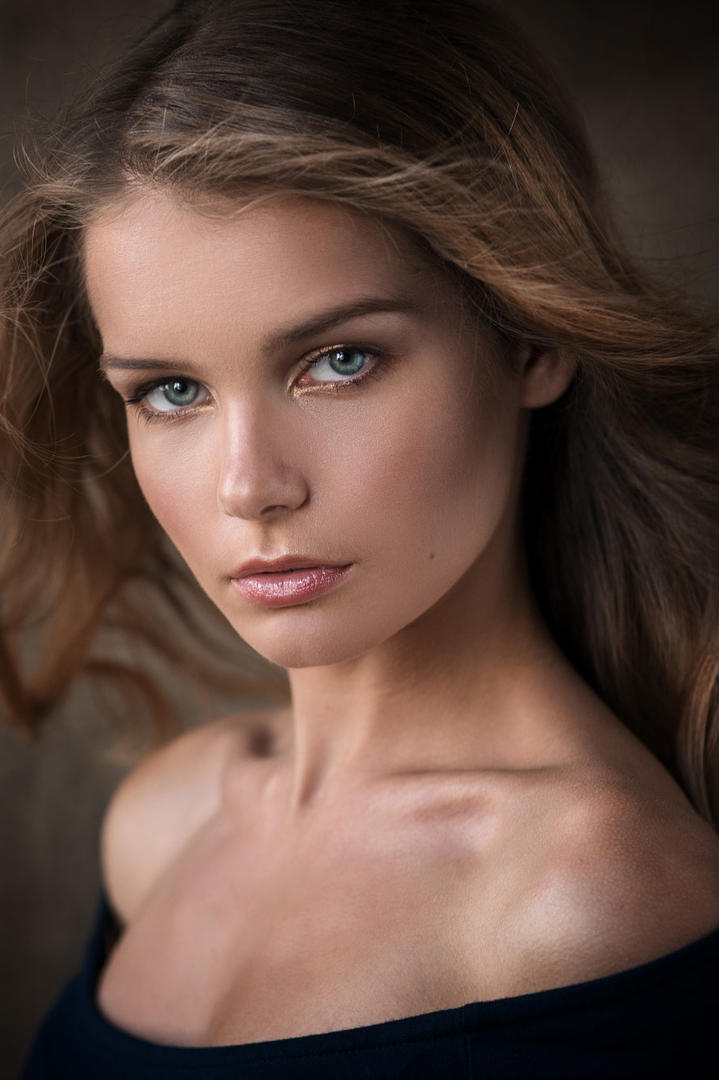 欧美美女肖像摄影写真