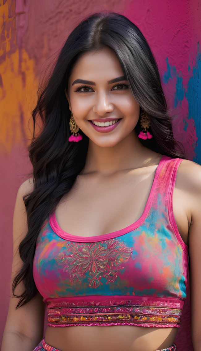 年轻活力性感内衣美女人体模特图片