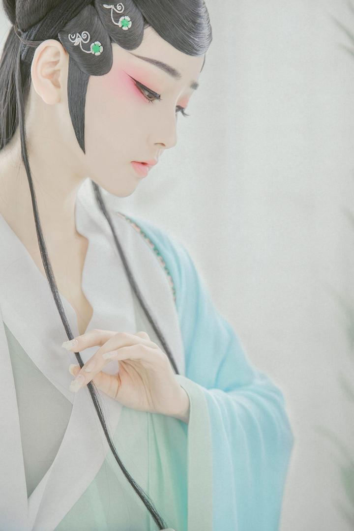 古装戏曲美女人像艺术摄影图片