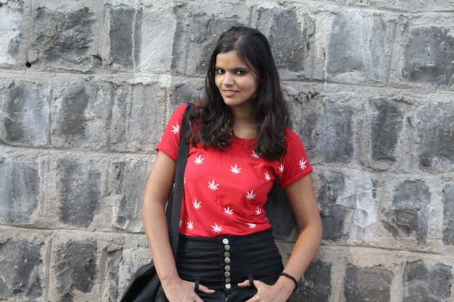 街拍印度美女图片