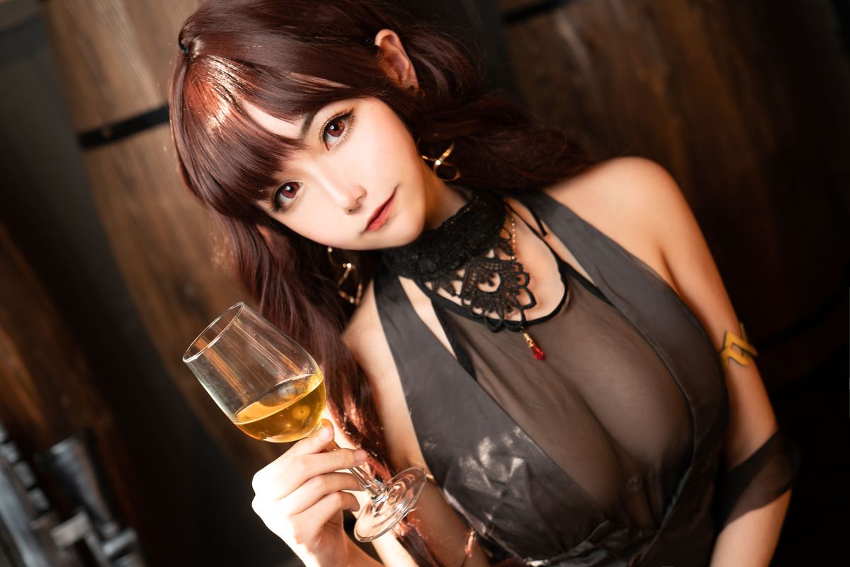 微博妹子Momoko葵葵COSPLAY少女前线DSR-50美图