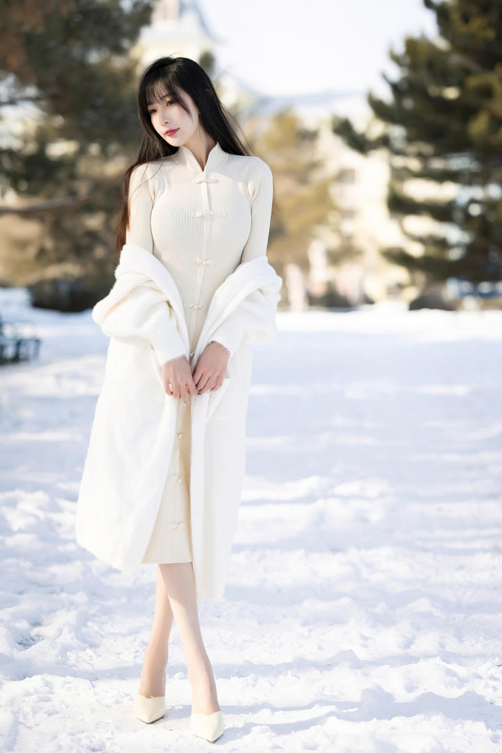 秀人网清纯气质美女林星阑高清唯美手机壁纸图片