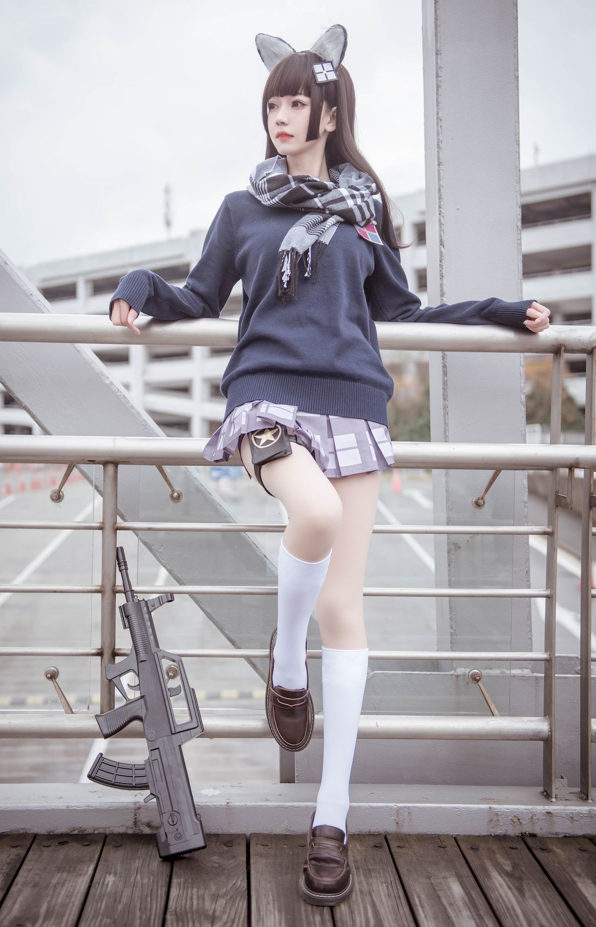 网络美女你的负卿95制服女战士小妖精系列性感写真