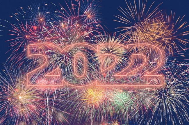 2022年烟花背景图片
