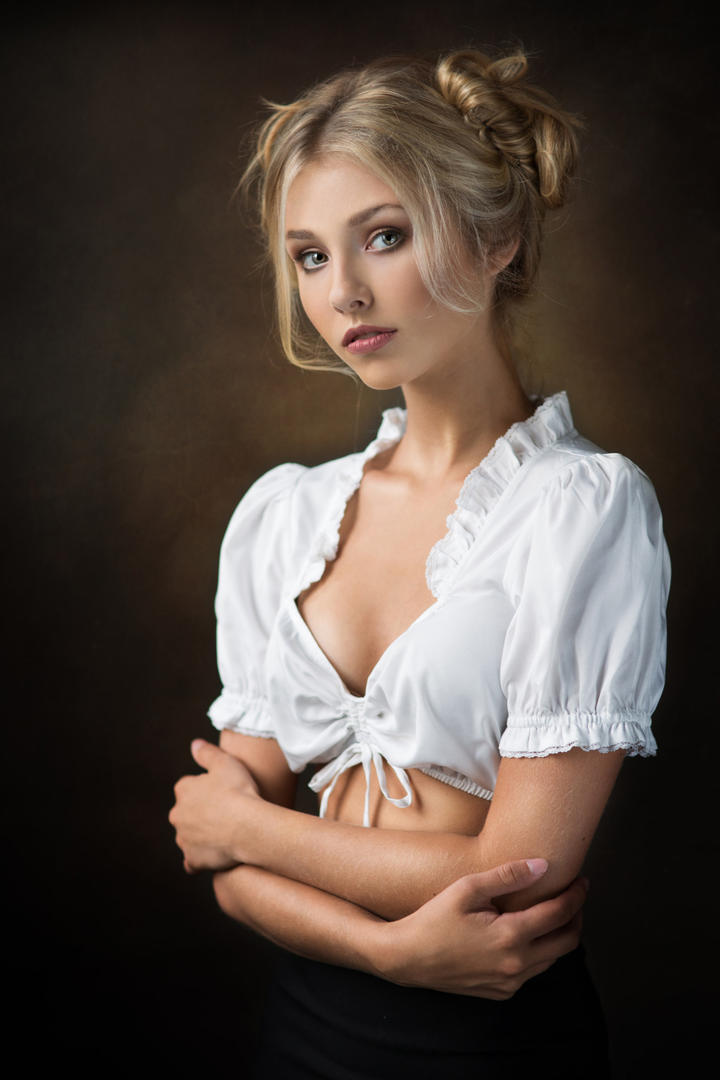 欧美气质美女肖像人体艺术写真116美女写真图片