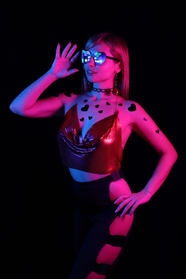 俱乐部性感时尚女郎人体写真艺术摄影