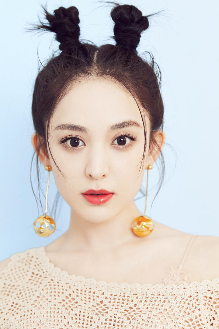 极品美女明星古力娜扎特写图片