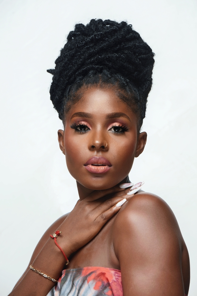 非洲黑人美女个人艺术人像摄影图片