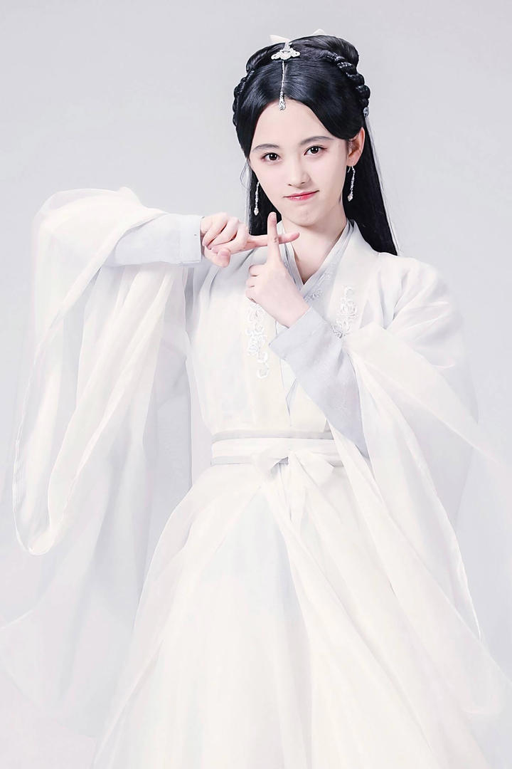 中国古装美女明星鞠婧祎写真壁纸图片