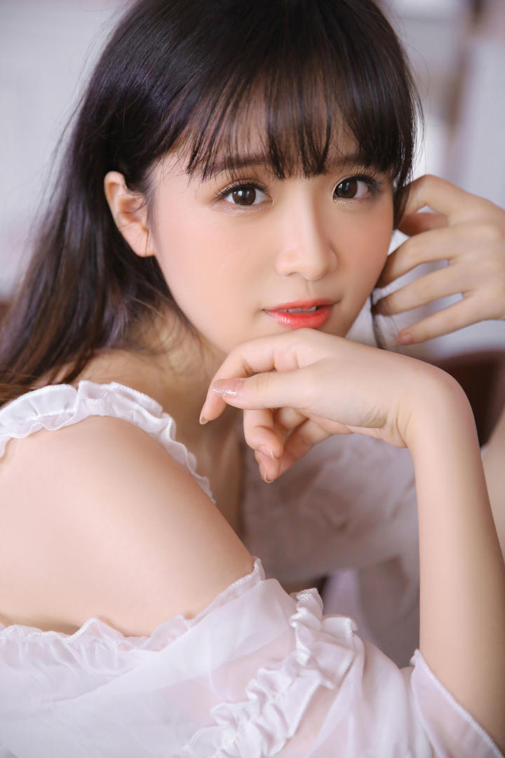 超甜美少女小清新头像图片
