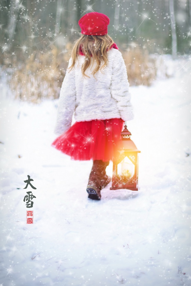 大雪节气图片
