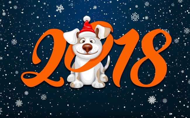 2018新年快乐图片