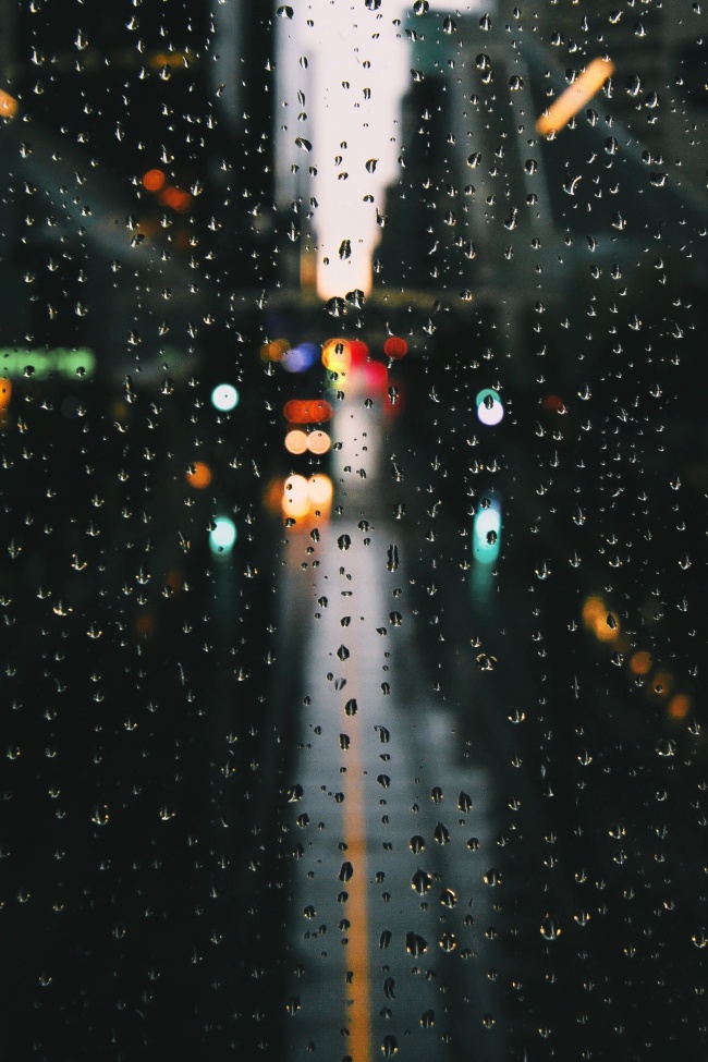 非主流水珠玻璃背景图片