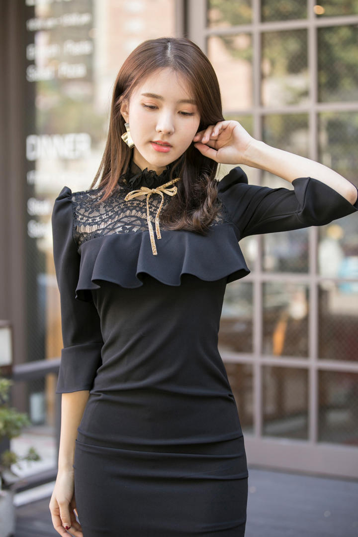 街拍韩国气质女神金孝轩写真