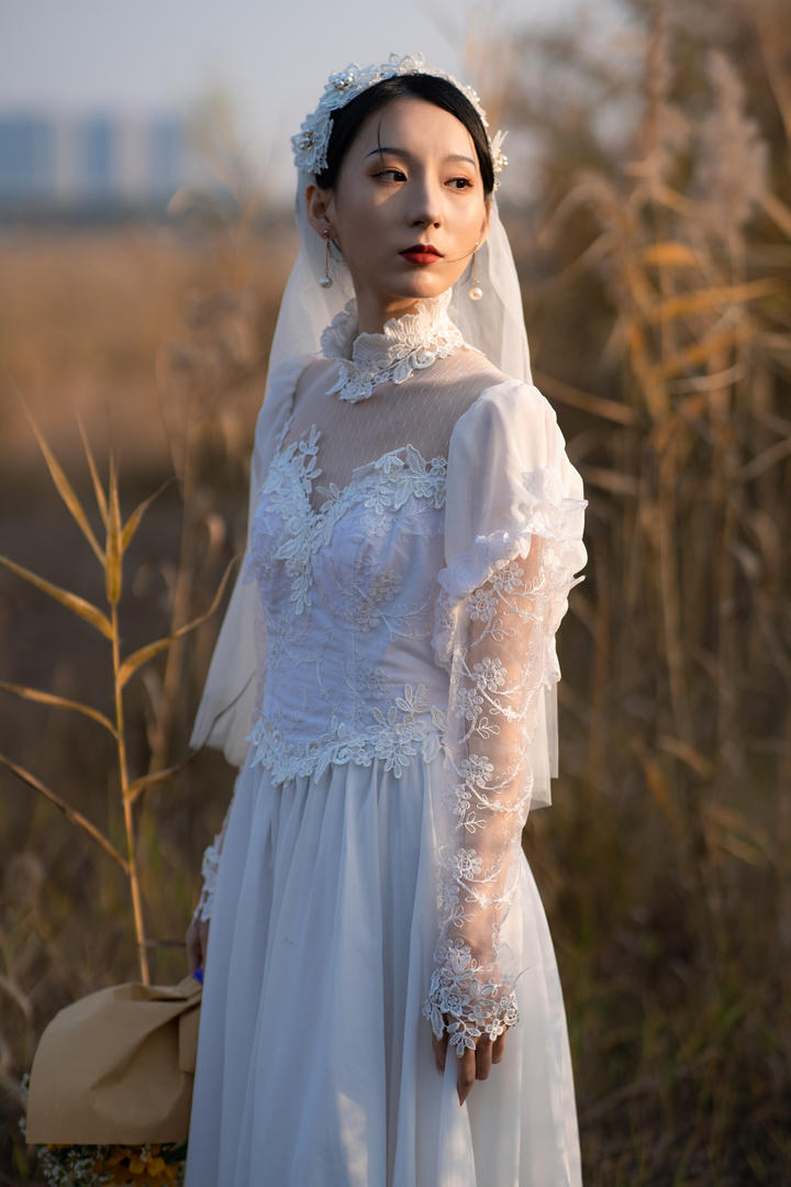 高清唯美户外婚纱摄影心雅个人写真艺术照