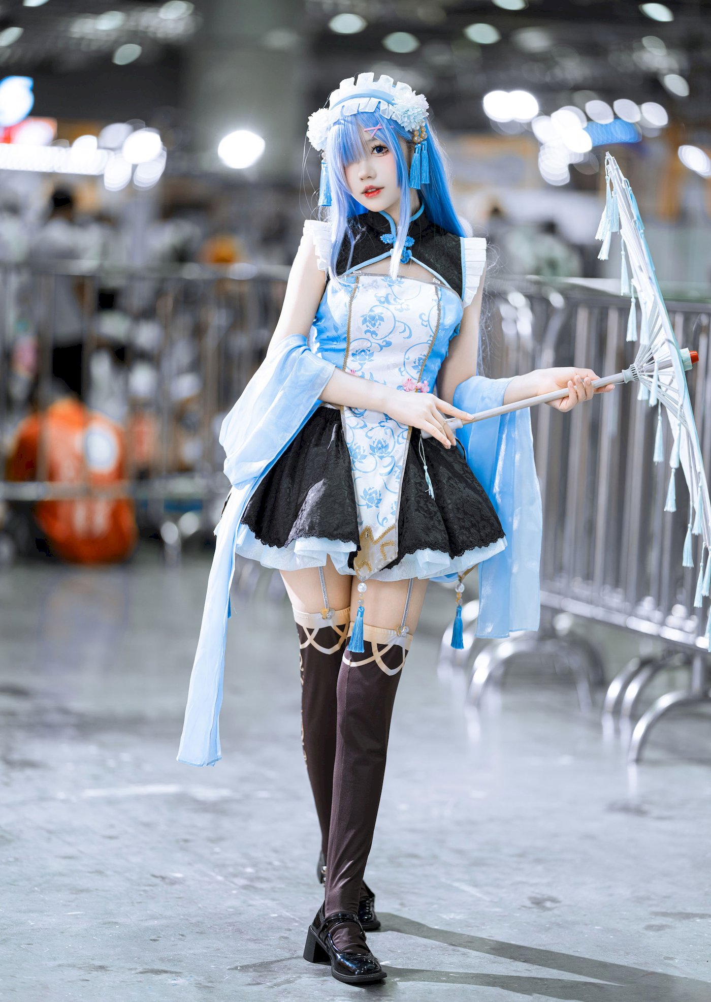 阳光萌妹猫君君MaoJun - COS从零开始蕾姆粉嫩写真