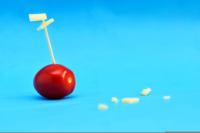 番茄圣女果奶酪图片