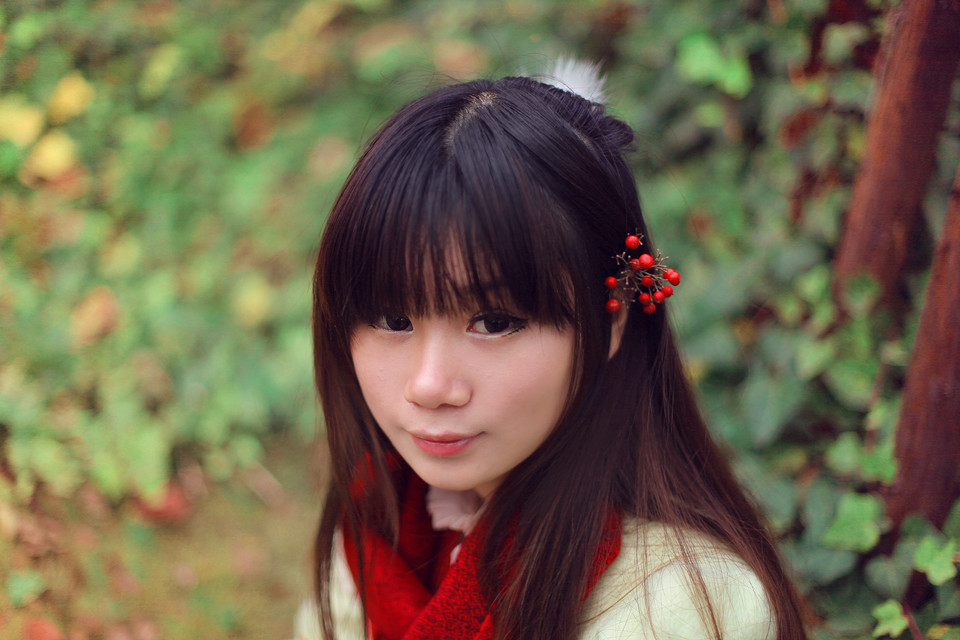 你是冬天最温暖的风景