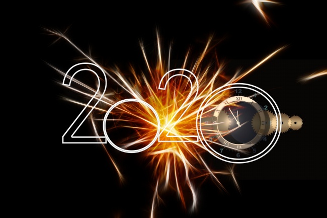 2020新年数字艺术设计