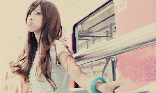 一组可爱小清新妹子很迷人