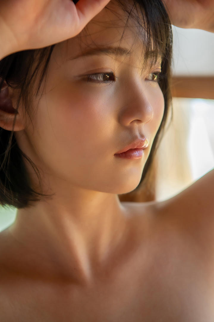 清纯日本模特高清特写图片