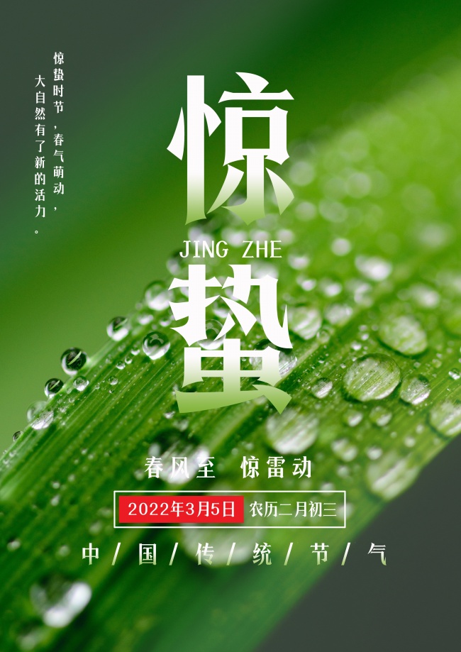 2022年惊蛰节气图片