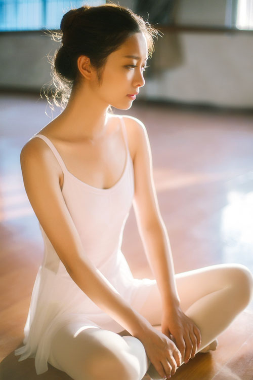 清纯可人的芭蕾舞少女