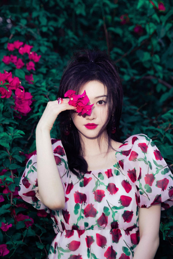 中国美女明星景甜图片