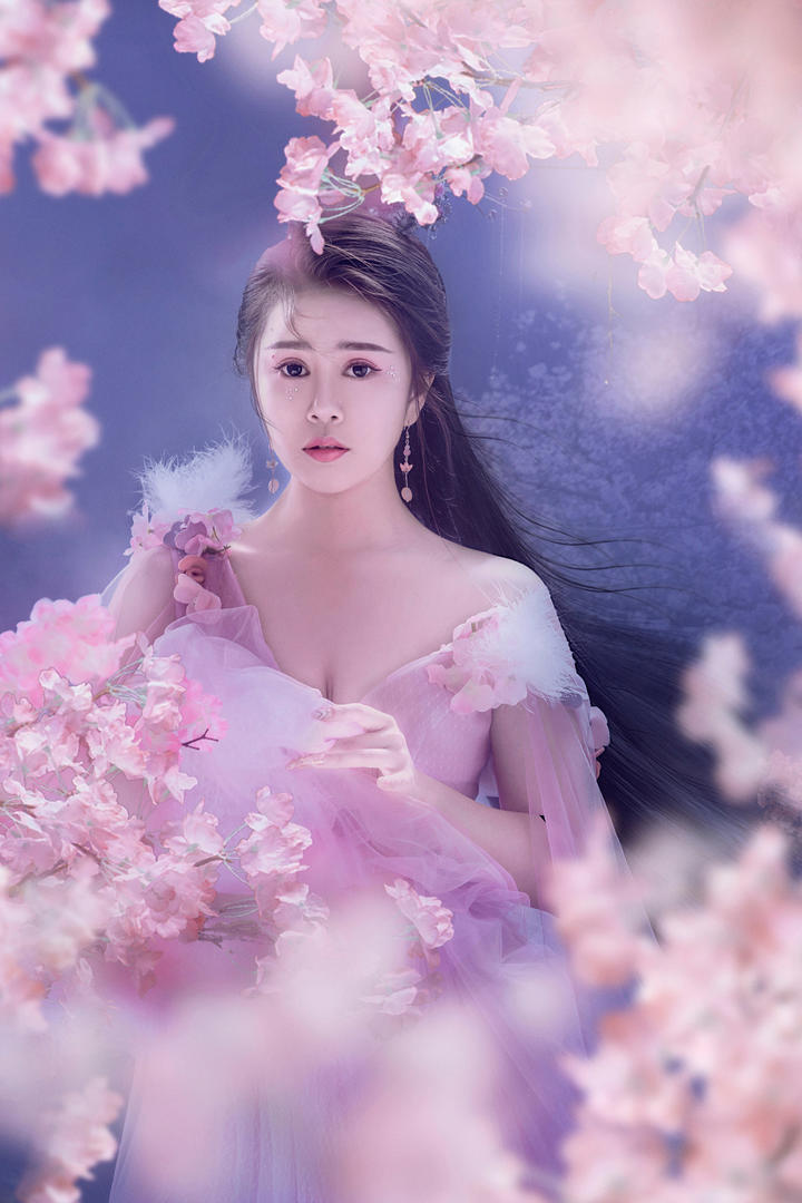 超高清清纯古风图片古装美女艺术写真壁纸大全
